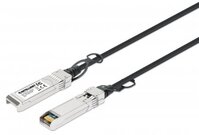 INTELLINET SFP+ 10G Passives DAC Twinax-Kabel SFP+ auf SFP+ 0,5 m HPE-kompatibel Direct Attach Copper AWG 30 schwarz