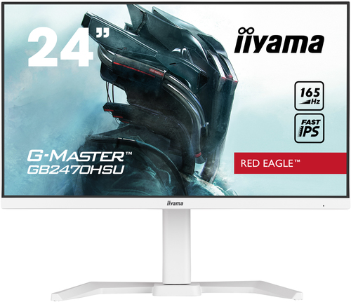 IIYAMA GB2470HSU-W5 60,96cm 24Zoll ETE WHITE Fast IPS Gaming G-Master Red Eagle FreeSync Premium